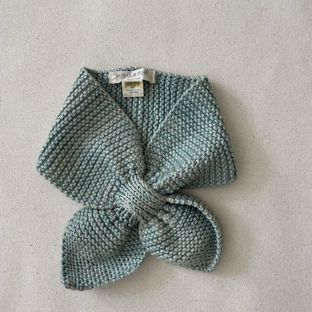Misha & Puff Sledding Scarf - Sage